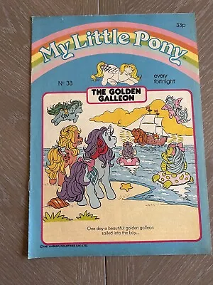 Buy Vintage My Little Pony G1 Comic Magazine UK Hasbro 1987 Issue No 38 • 5£