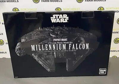 Buy Revell 01206 Bandai Perfect Grade Star Wars Millennium Falcon Plastic Model Kit • 399.95£