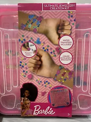Buy Barbie Necklace Ultimate Jewellery Creation Kit Bracelet Arts & Craft Children • 13.50£