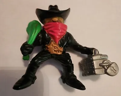 Buy Fisher Price Great Adventures Wild West Bank Robber Scarf Safe Figure 1996 • 8£