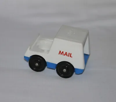 Buy Vintage 70's Fisher-Price Original Little People MAIL TRUCK Play Family Village • 5.13£