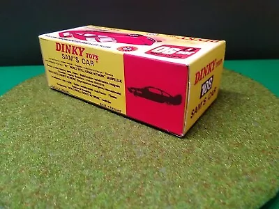Buy Dinky 'Sam's Car' Reproduction Box + Inner Plinth For Diecast Model 108 • 12.95£