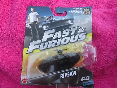 Buy Fast And Furious Ripsaw  New On Card 1/55 • 4.91£