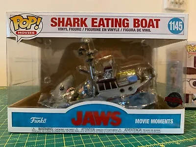 Buy Funko POP! Jaws - Shark Eating Boat #1145 Special Edition • 79.99£