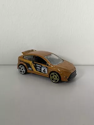 Buy Ford Focus RS Gold Loose - Hot Wheels - Will Combine Shipping • 5.99£