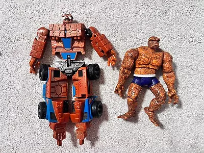 Buy The Thing Marvel Fantastic Four ToyBiz  Articulated And Morpher Transformer • 20£