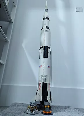 Buy LEGO 21309 - NASA Apollo Saturn V - 100% Complete. Ideas 92176 • 109.99£