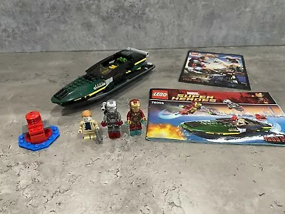 Buy LEGO Set 76006 Iron Man: Extremis Sea Port Battle - Super Heroes: Iron Man 3 • 36£