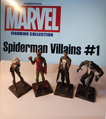Buy Marvel Spiderman Villains #1: Green Goblin, Venom, Punisher, Black Cat • 16£