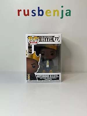 Buy Funko Pop! Rocks The Notorious B.I.G. With Crown #77 • 14.99£
