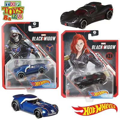 Buy Hot Wheels Character Cars: Marvel - Black Widow & Taskmaster Cars - Twin Pack • 14.95£
