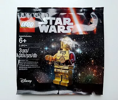 Buy LEGO Star Wars Minifigure - Red Arm C-3PO Retired And Rare NEW Sealed Polybag • 9.99£