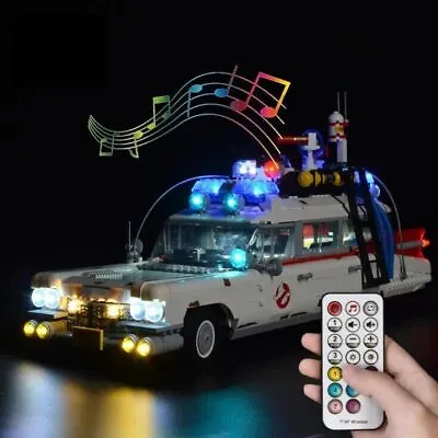 Buy LED Light Kit For LEGO Ideas 10274 Ghostbusters Ecto-1 Lighting (Remote Sound ) • 84.23£