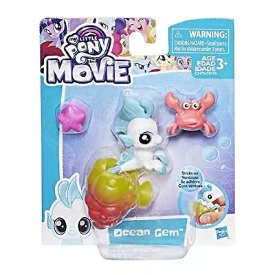 Buy My Little Pony: The Movie - Baby Seepony - Ocean Gem - Play Figure 3cm + Accessory • 17.78£