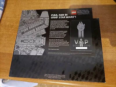 Buy Lego Vip Card Limited Edition - Star Wars Millennium Falcon Ucs • 144.74£