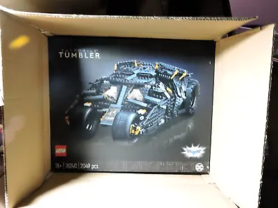 Buy New LEGO 76240 DC Batman Batmobile Tumbler The Dark Night 2049 Pieces Double Box • 219.99£