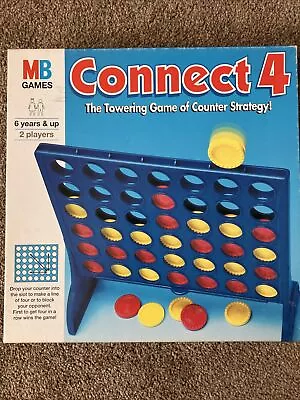 Buy Connect 4 MB Hasbro Game 1996 Edition • 5£