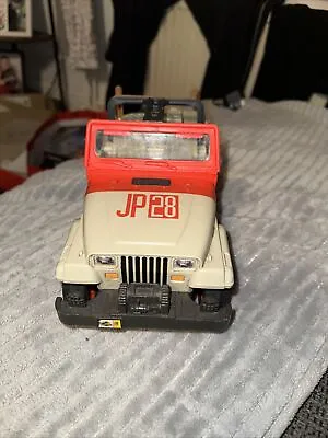 Buy Jurassic Park JP28 Jeep Wrangler 4x4 Raptor Attack RC 2017 Mattel (No Remote) GC • 8£