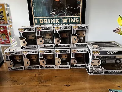 Buy 10x James Bond Funko Pop Collection. Including Exclusives And Ride. • 30£