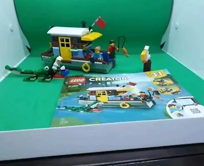 Buy Retired Lego Creator 3 In 1 Set 31093, Riverside Houseboat • 19£