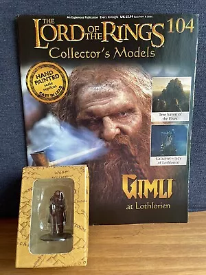 Buy The Lord Of The Rings Collector’s Model 104 GIMLI AT LOTHLORIEN , New And Sealed • 12.50£