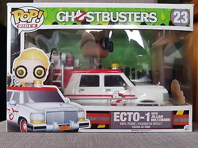 Buy Funko Pop! Rides 23 Ghostbusters Ecto-1 With Jillian Holtzmann Pop Vinyl • 25£