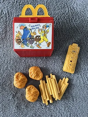 Buy Vintage 1989 Fisher Price Fun With Food McDonald’s Happy Meal  & Funny Flute Toy • 34.99£