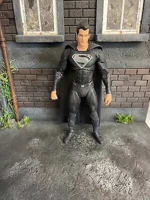Buy McFarlane Toys DC Multiverse Superman Black Suit Justice League 7” Action Figure • 42.95£