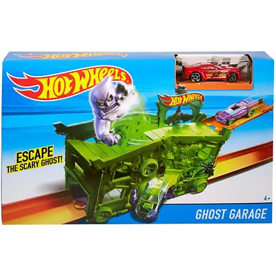 Buy Hot Wheels Ghost Garage City Fold Out Play Set New Kids Childrens Mattel • 14.99£