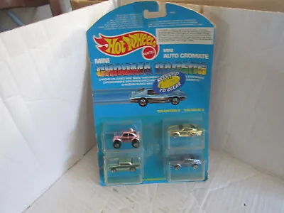 Buy Rare Vintage 1980’s Hot Wheels Mini Chroma Racers On Sealed Card • 40£