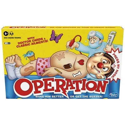 Buy Classic Operation Game Electronic Board Game Indoor Game 6+ - New • 17.99£