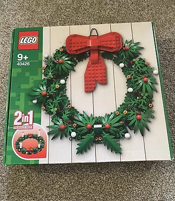 Buy LEGO Christmas Wreath 2-in-1 510 Pieces Set (40426) - NEW IN BOX • 30£