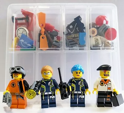 Buy Lego - Box Set - City Secret Ultra Agents Scientist Minifigures X4 & Accessories • 11£