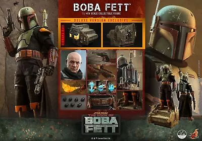 Buy In Stock Hot Toys Qs023 Boba Fett/The Book Of Fett 1/4 Scale Figure With Bonus A • 937.55£