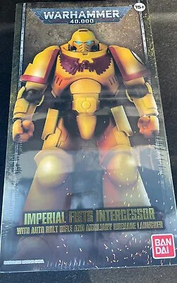 Buy Intercessor Imperial Fists Primaris Space Marine Bandai Action Figure Boxed OOP • 100£