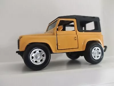 Buy Diecast Land Rover Defender 90 Yellow  Not Hot Wheels Tracked Delivery  • 8.75£
