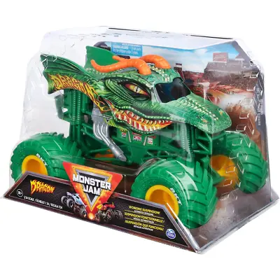 Buy New 2023 Monster Jam Dragon Truck 1:24 Die-Cast Collector's Edition • 14.79£