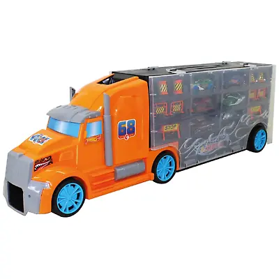 Buy Hot Wheels Transporter Transport Team Carry Case Truck With 6 Cars 65 America • 59.95£