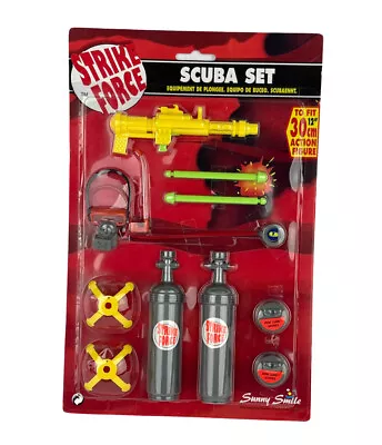 Buy Strike Force Scuba Set Accessories For 12” Action Man Figure NEW • 9.99£