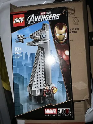 Buy LEGO Marvel Studios The Avengers Tower Set 40334 New & Sealed Rare Quick Post • 39£