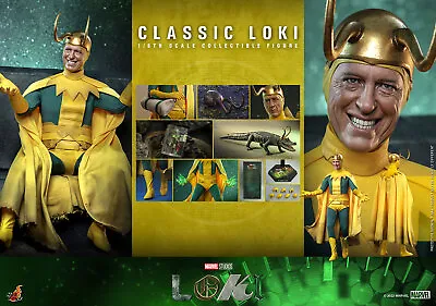 Buy Dpd Express Hot Toys 1/6 Marvel Loki Tv Series Tms073 Classic Loki Figure • 309.99£