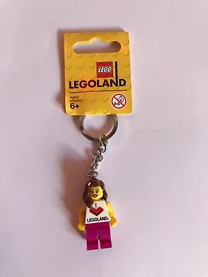 Buy Lego Legoland Pink Girl Keyring - BNWT & Free Postage • 6.95£