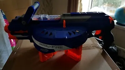 Buy Nerf Hailfire - With Four Magazines And Darts • 15£