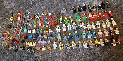 Buy 53 Lego Minifigures Job Lot Bundle Plus Accessories • 26£