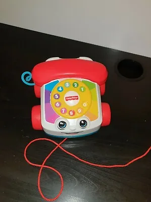 Buy Fisher Price Pull Along Chatter Telephone Pre School Boys Girls Toys • 4.99£