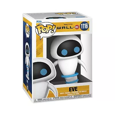 Buy FUNKO Wall-E POP! Movies Vinyl Figur Eve Flying 9 Cm ACC NEW • 16.77£