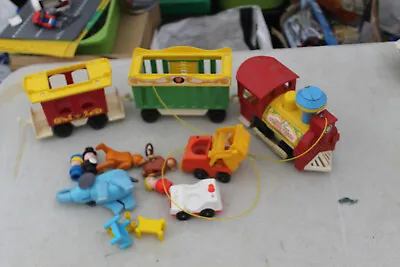Buy Circus Train 991, Play Family Fisher Price Vintage 70's Toy • 25.74£