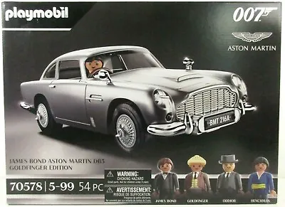 Buy PLAYMOBIL 007 James Bond Aston Martin DB5 Goldfinger Edition 70578 New • 102.43£