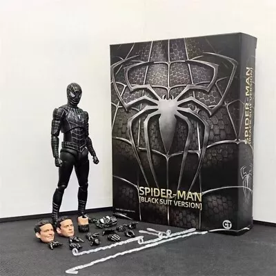 Buy New S.H. Figuarts Spider-Man: Homeless Black Suit Edition Tobey Maguire Figure • 31.19£