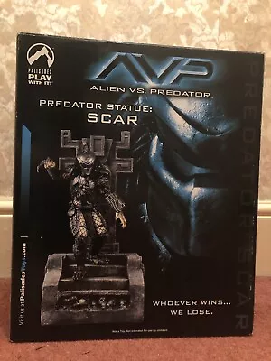 Buy AvP Scar Predator Polystone Collectable  Diorama Aliens Vs Predator Limited • 75£